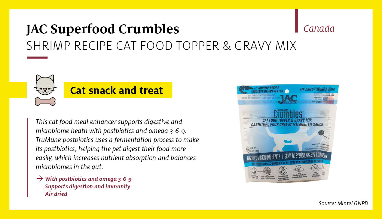 JAC Superfood Crumbles Shrimp Recipe Cat Food Topper & Gravy Mix (Canada)